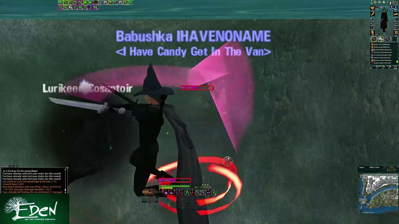 Ihavenoname Shadowblade Eden - Babushka Part 1