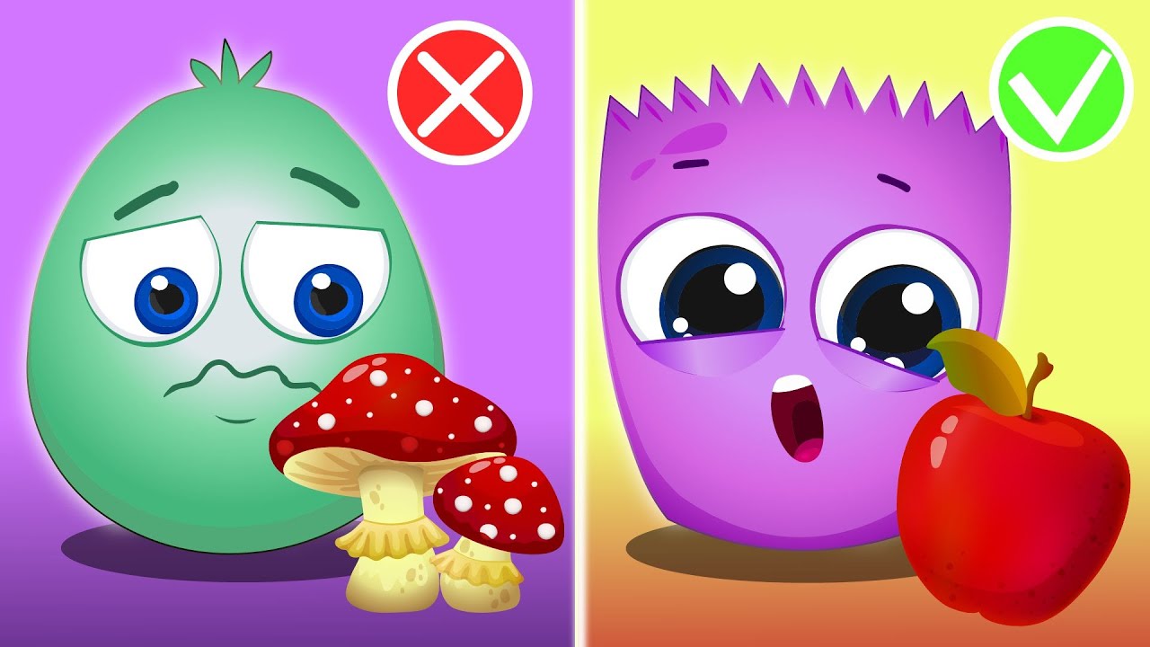 Op y Bob en español - Healthy And Unhealthy - Dibujos animados educativos para niños