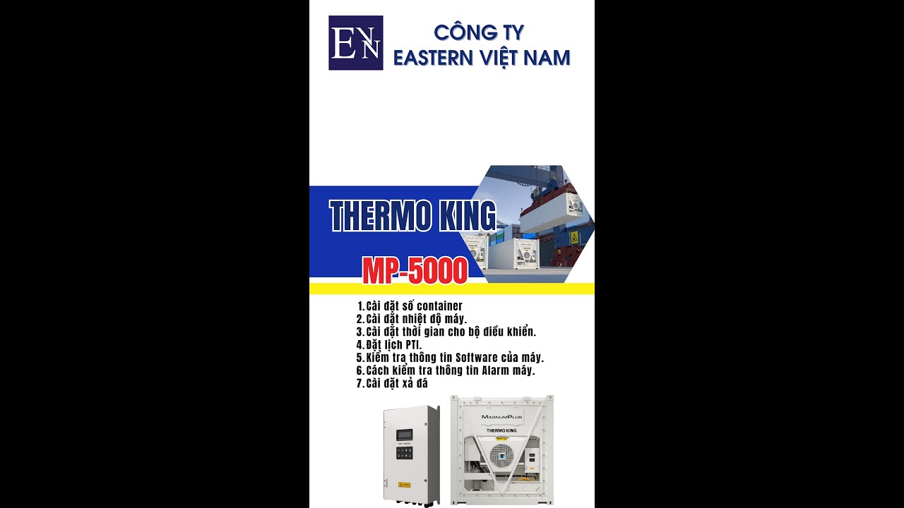 Hướng Dẫn Sử Dụng Mặt M&aacute;y Thermo King MP5000