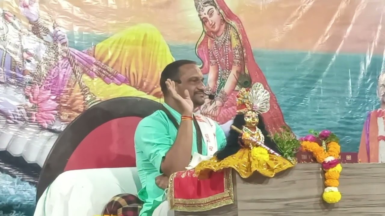 🙏🌹 ૐસાંઈ પંચલાઇ તિથૅધામ શ્રી વિષ્ણુપુરાણ કથા ના વકતા શ્રી અજયભાઈ જાની કથા નું રસપાન કરાવતા ૐસાઈરામ 🌹