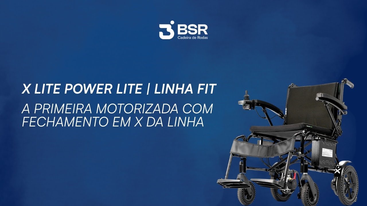 Conheça a Cadeira de Rodas Motorizada X Lite da Power Lite - Super Lançamento #pcd #cadeiraderodas 