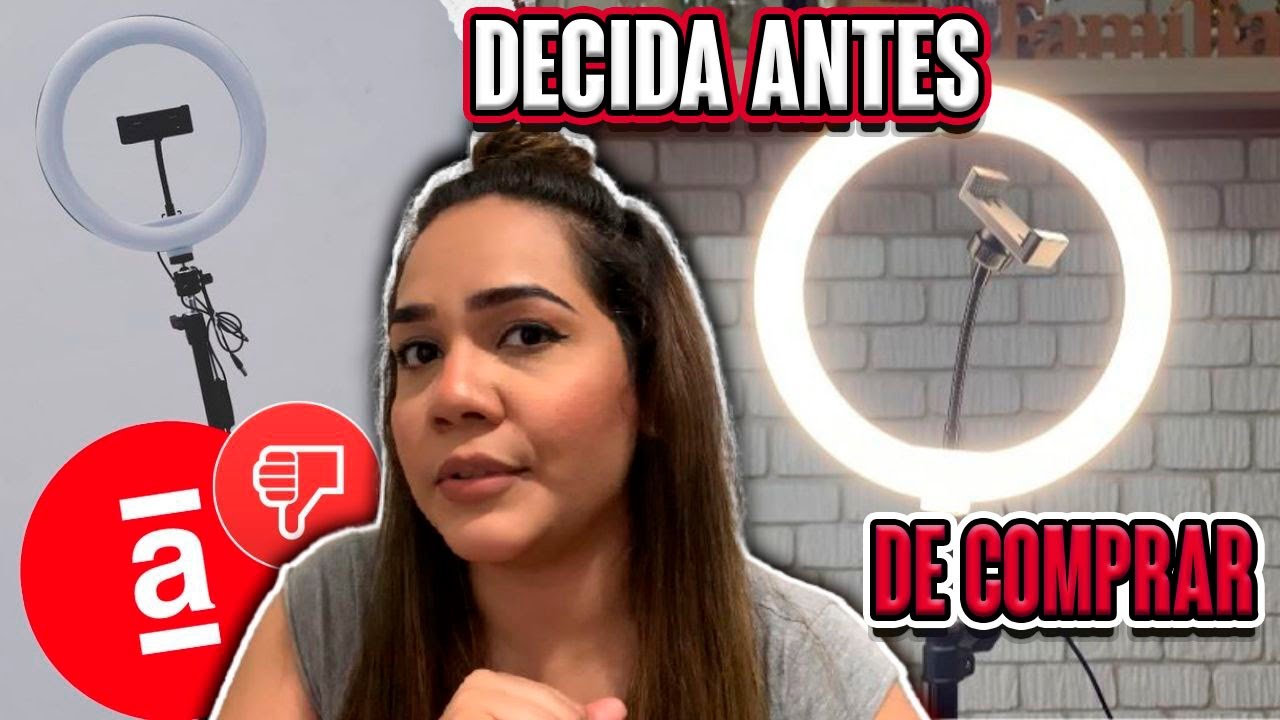 COMPRA DE RING LIGTH NA AMERICANAS Só perdi dinheiro | UNBOXING + RESENHA | Primeira compra online