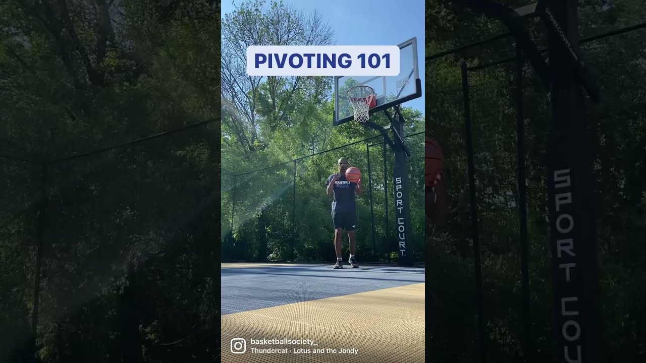 How to understand PIVOTING in basketball #shorts