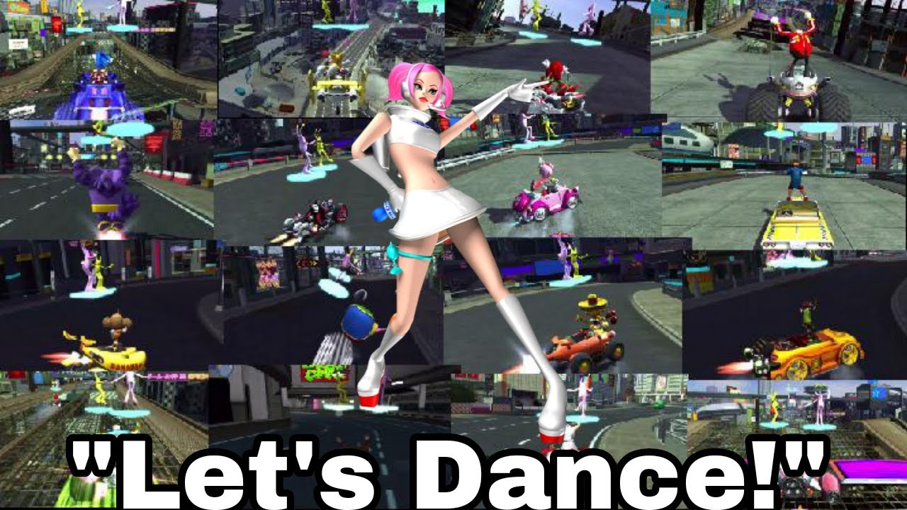 Ulala Forces Everyone to Dance in Sonic and SEGA All Stars Racing