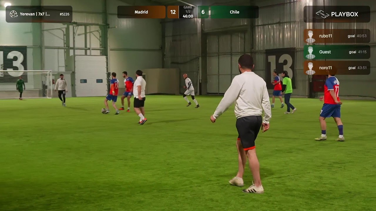 Playbox League 7x7 Madrid vs Chile