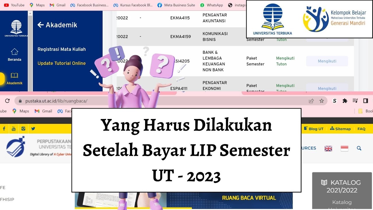 Yang Harus Dilakukan Setelah Bayar LIP Semester, Mahasiswa UT 2023