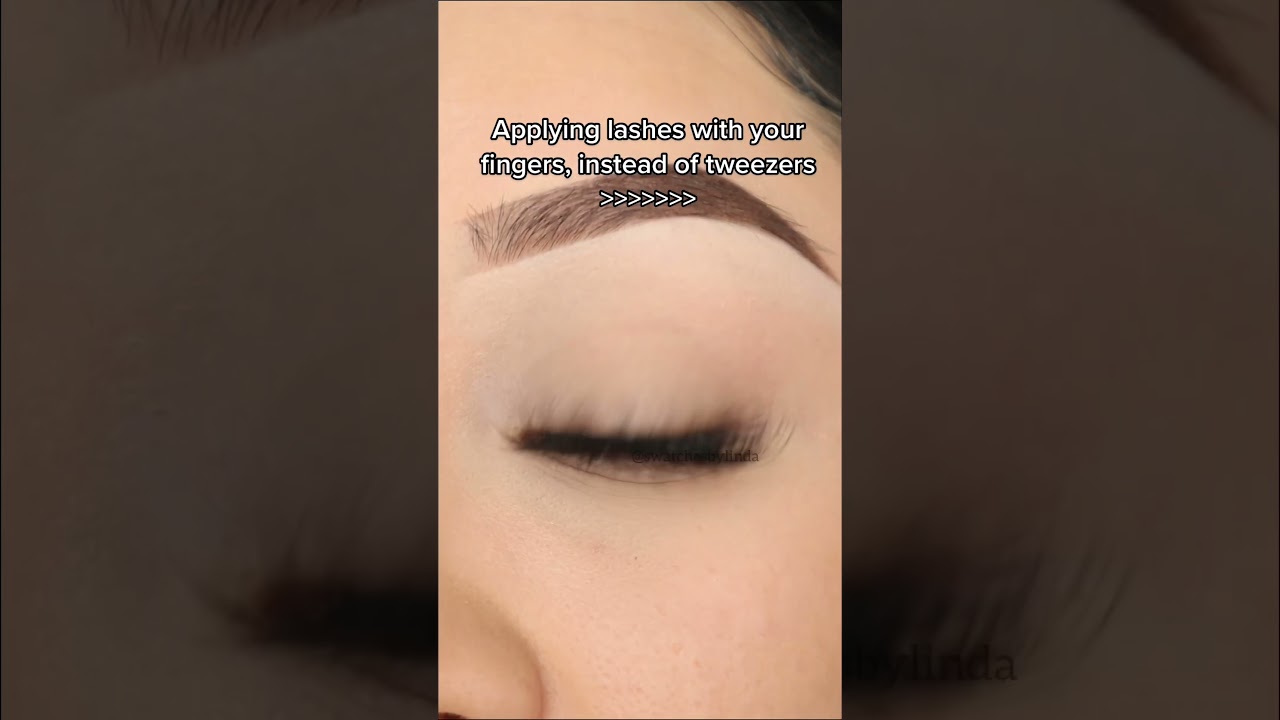 LASH APPLICATION 🫣💗 #beautytips #lashesfordays #beauty #lash #lashes #makeuptutorial #lashhack