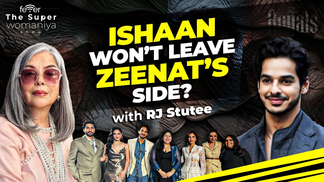 The Royals Gets Real: Thirst Traps, Bloopers & Zeenat Aman Moments | Ishaan Khatter | Bhumi Pednekar