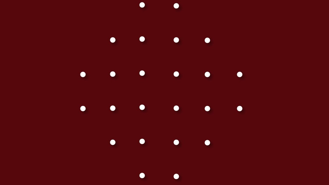 6 Dots Sikkukolam Step by Step | Easy Pulli Kolam Design | SVJA Lifestyle