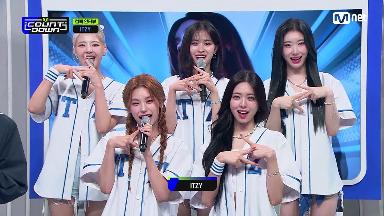 [EN/JP] '컴백 인터뷰' with ITZY (있지) #엠카운트다운 EP.808 | Mnet 230803 방송