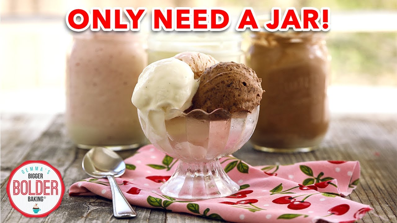 How to Make Homemade Ice Cream in a Jar