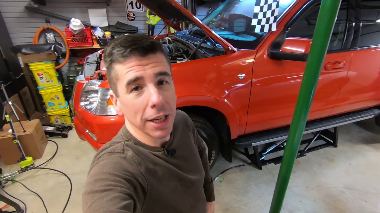 Fixing a transmission leak on my Ford Explorer Sport Trac