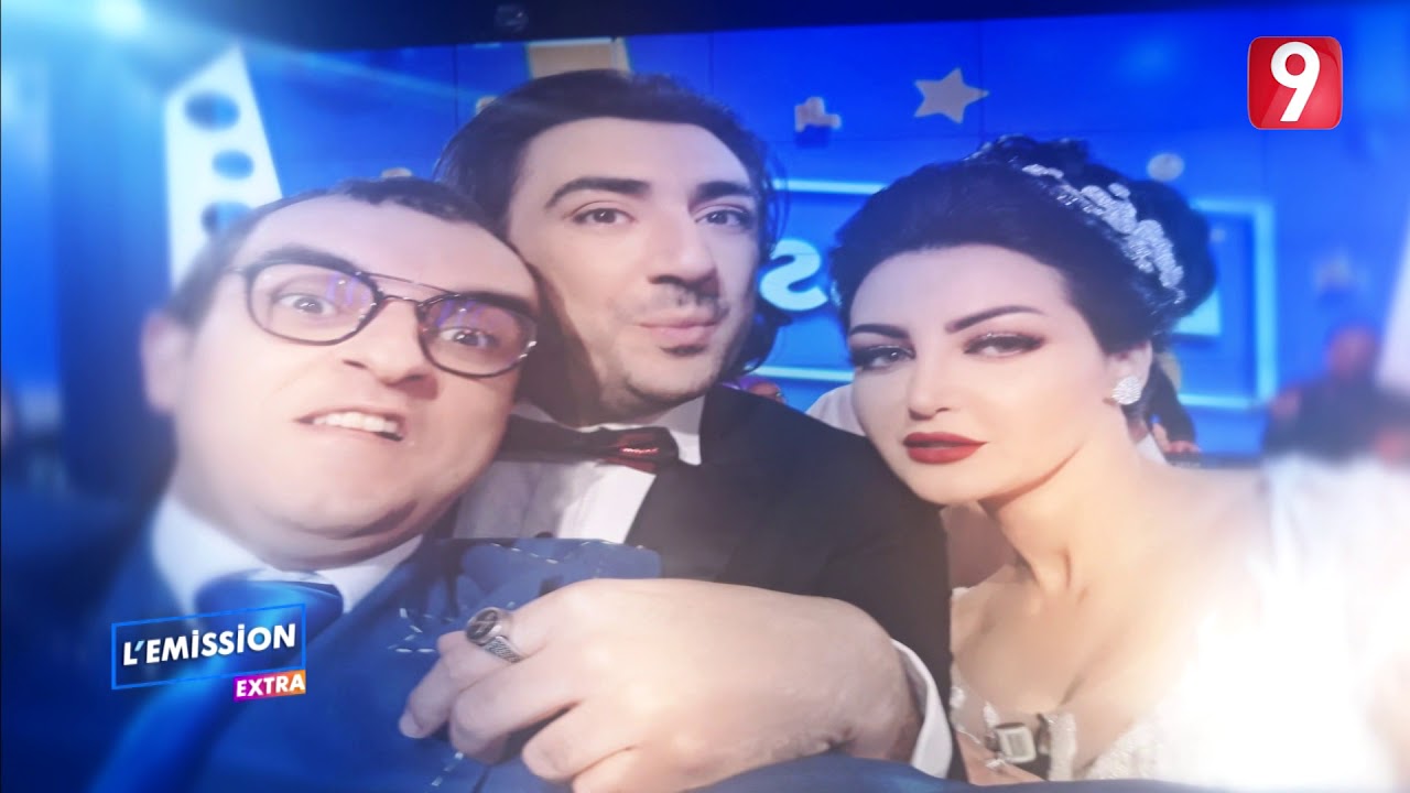 عادل أمير يحفلها في خطوبة شمس الدين باشا و ساندرا