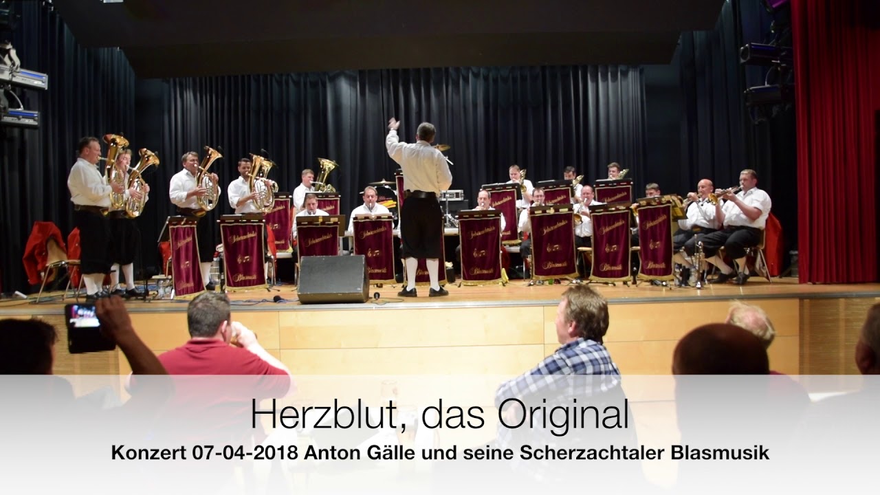 Herzblut Polka Norbert G&auml;lle Scherzachtaler Blasmusik