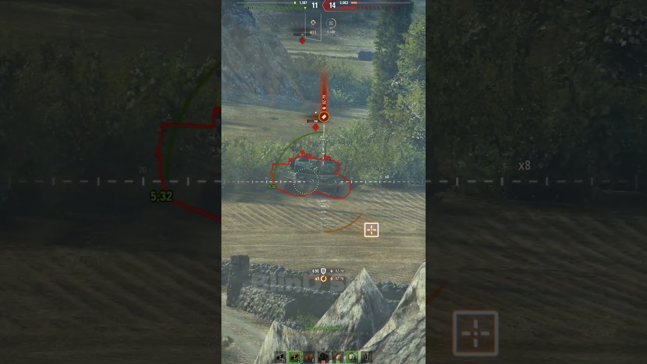 Strv 107-12 WoT - 1 vs 6, Kolobanov