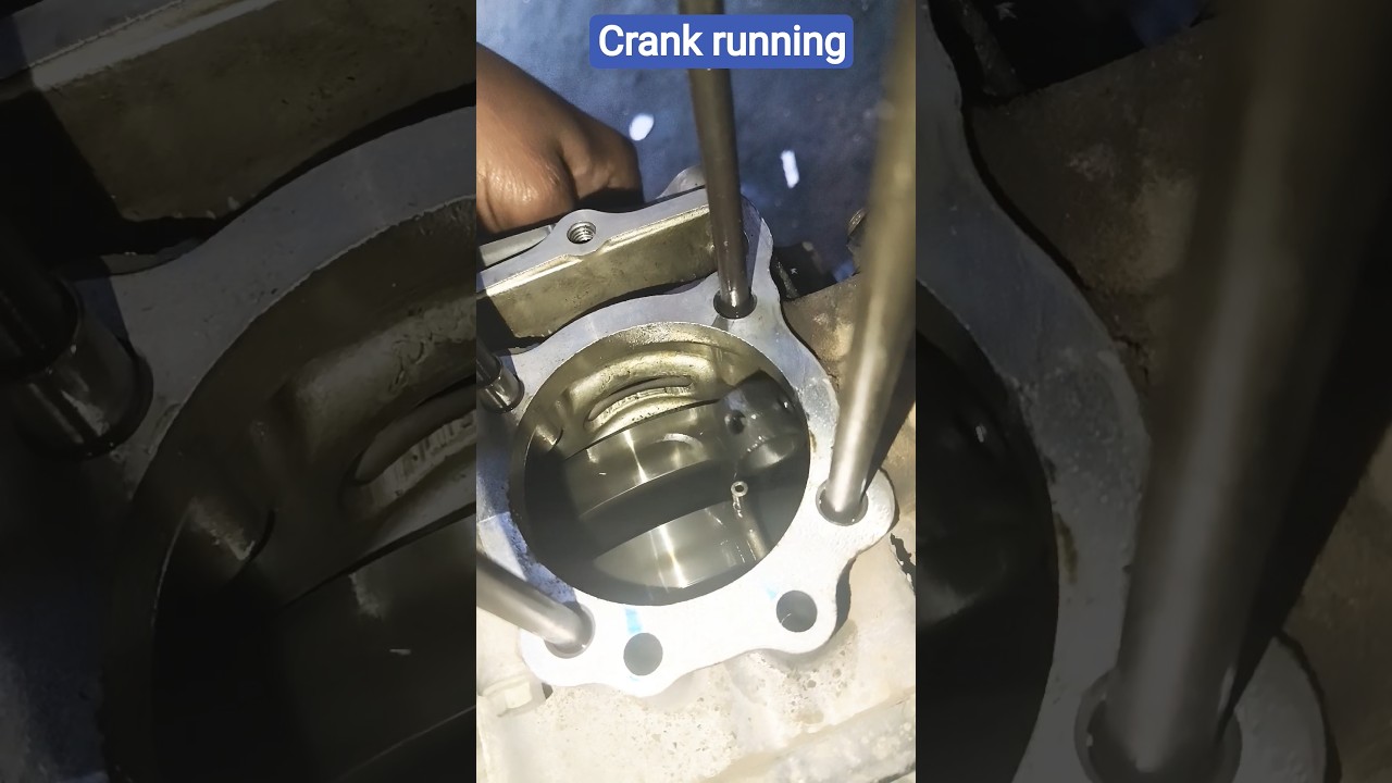 Crank running 