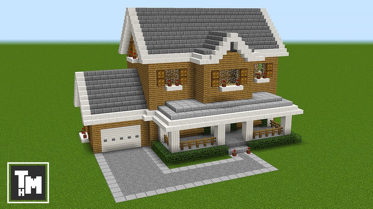 Minecraft: How To Build a Suburban House Tutorial (Easy) (Episode 1) 2018