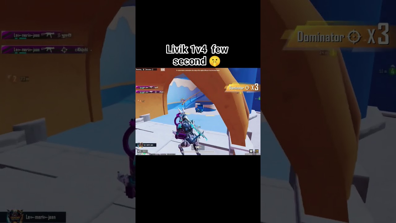 1v4 Clutch Took Only Seconds 😈 | New Update Livik Highlights