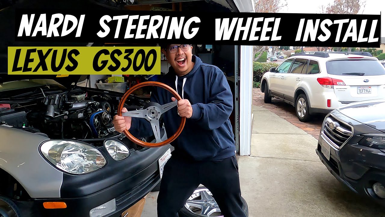 Как установить руль NARDI на GS300!