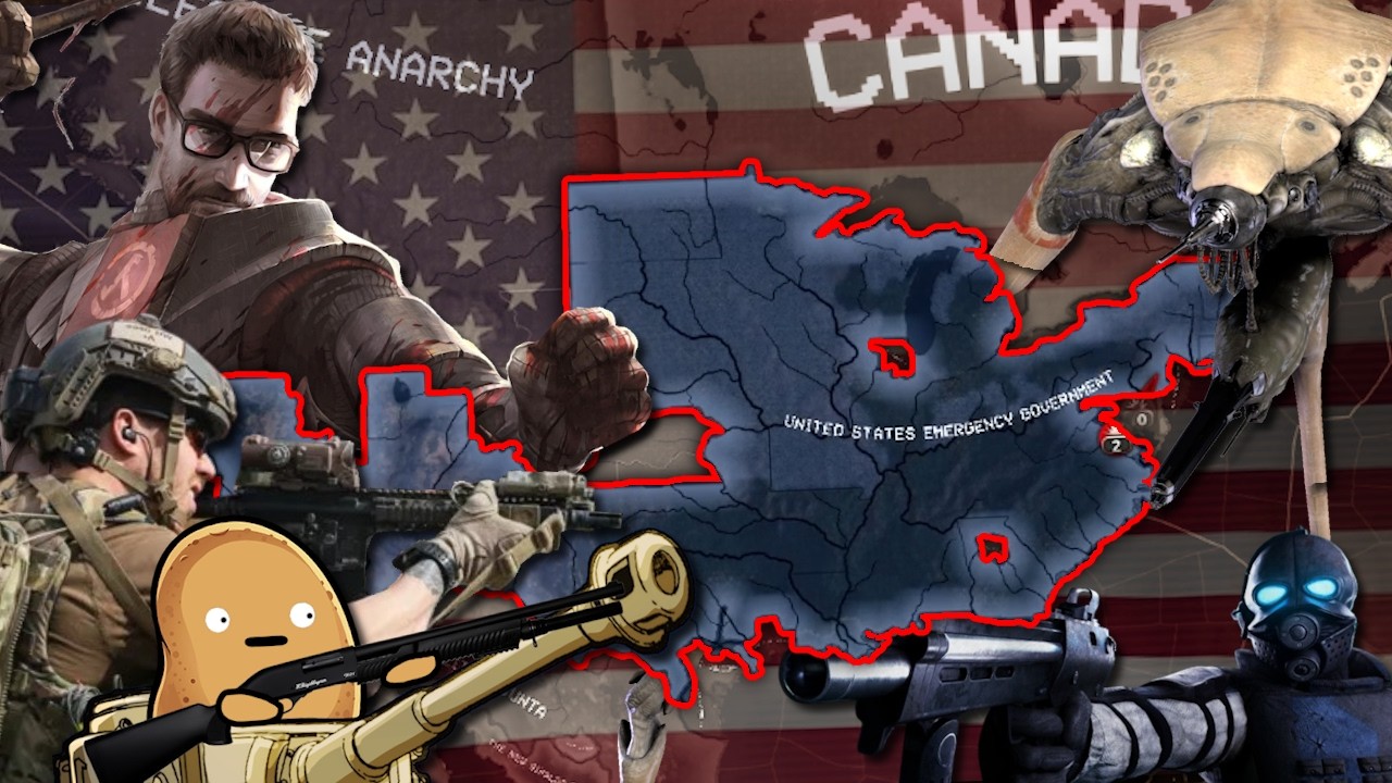PAINFUL Half Life Hoi4 Mod is actually FUN?!