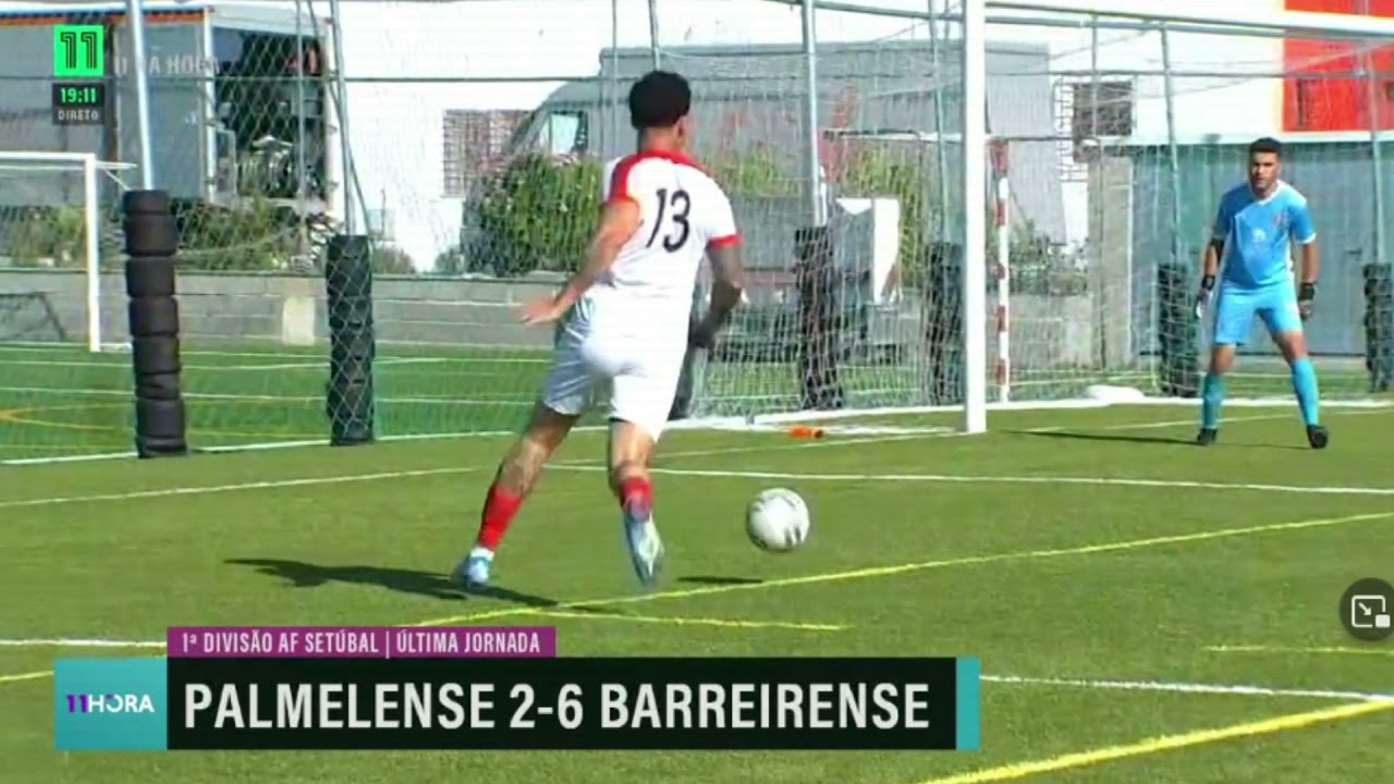 Palmelense - 2 x Barreirense - 6, AF Setubal 2020/21 - Jogo do Título