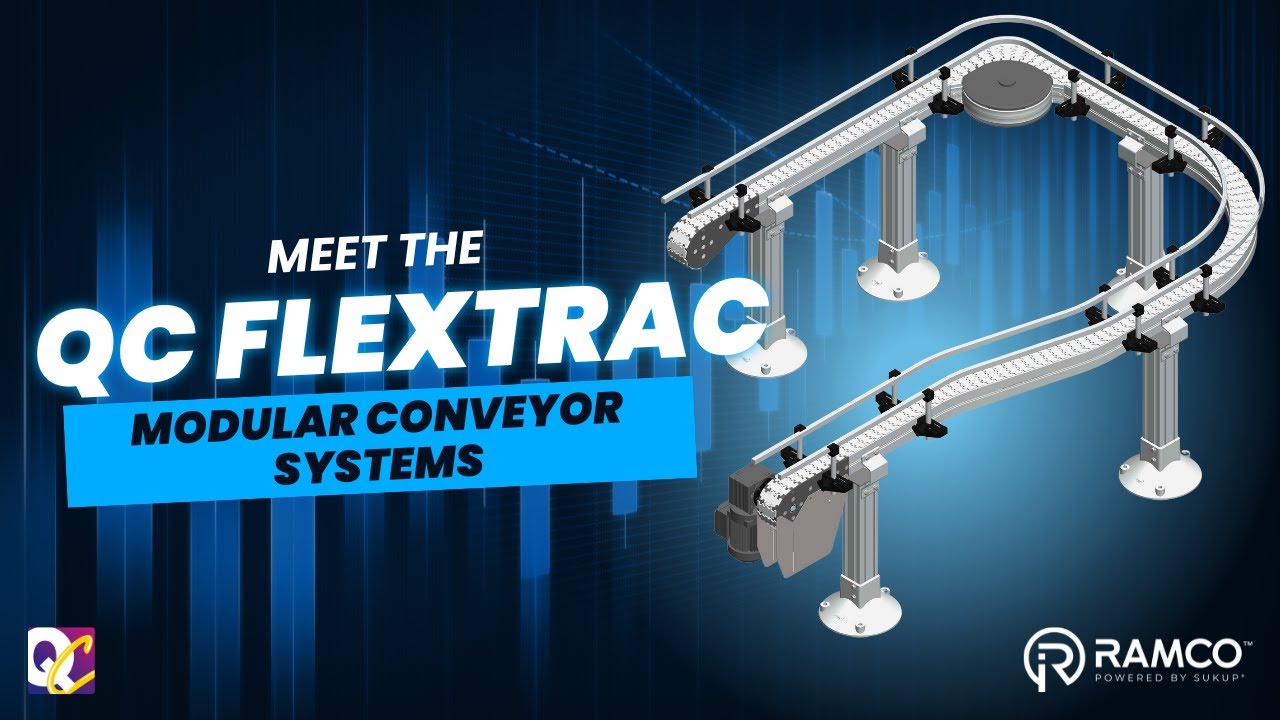 Modular Conveyor Solutions with Flextrac | QC Conveyors Demo at Ramco