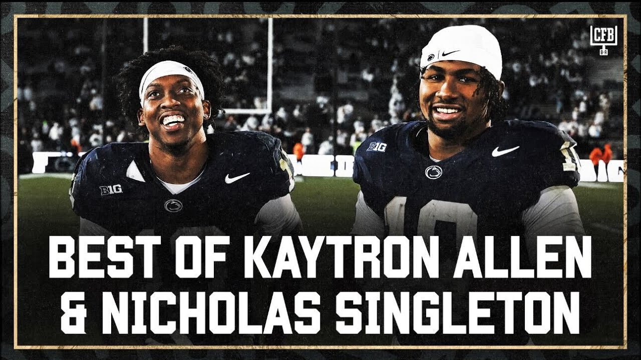 BEST RB DUO IN THE NATION: Penn State’s Kaytron Allen & Nick Singleton 🔥 | 2025 Top Plays