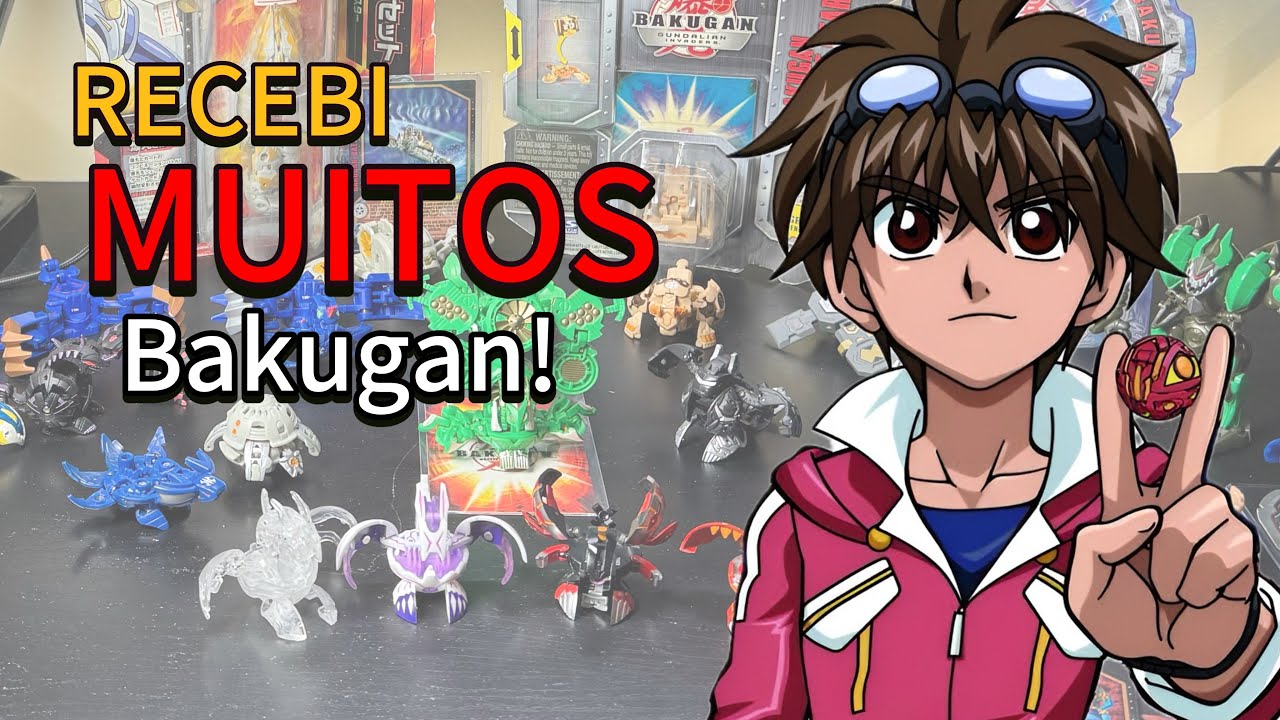 O MAIOR Unboxing de BAKUGAN do Brasil! (Helios MK3, Silent Naga, Infinity Dragonoid e muito mais)