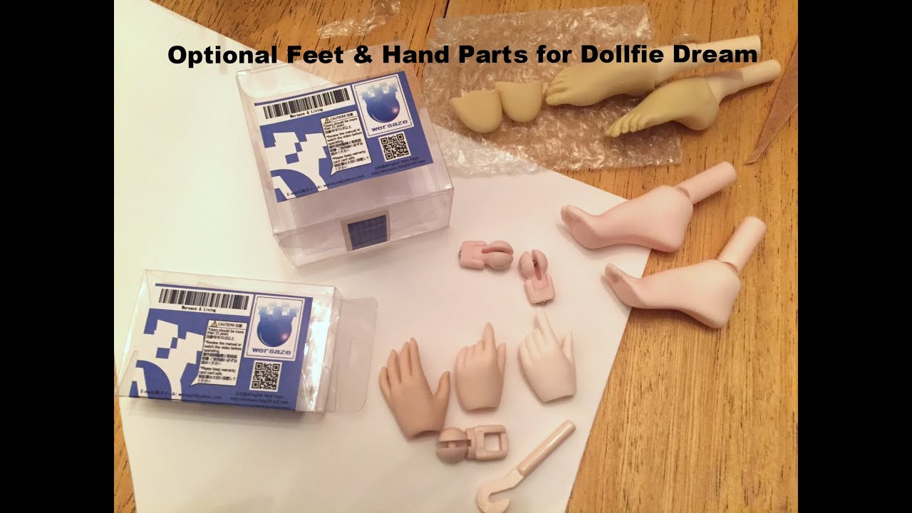 Dollfie Dream Third Party Hands & Feet Option Parts