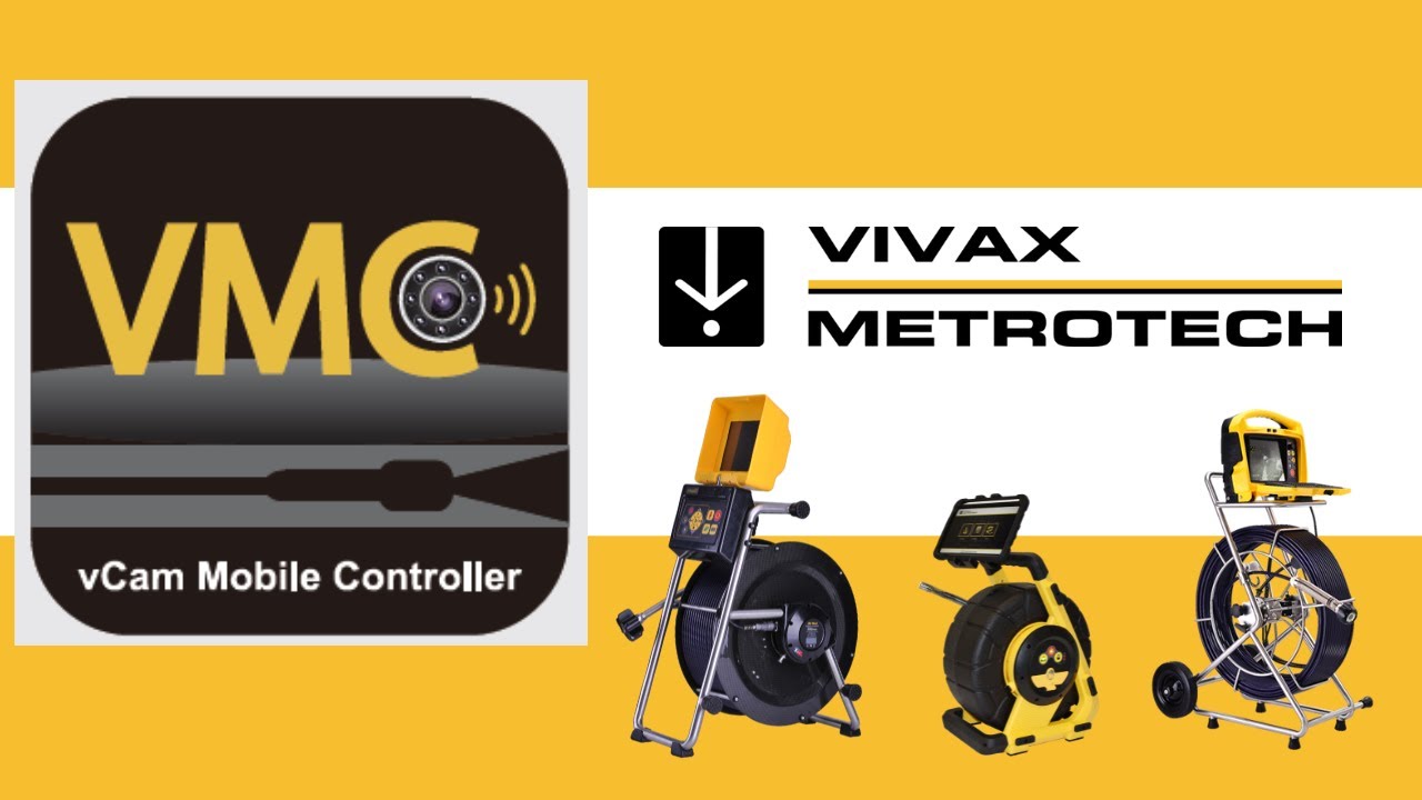 Présentation de l'application mobile VMC pour caméra d'inspection vCam