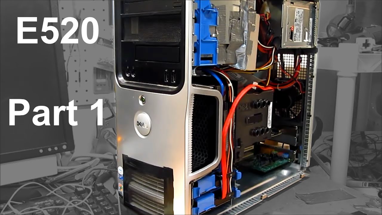 Dimension E520 часть 1 загляните внутрь и покритикуйте