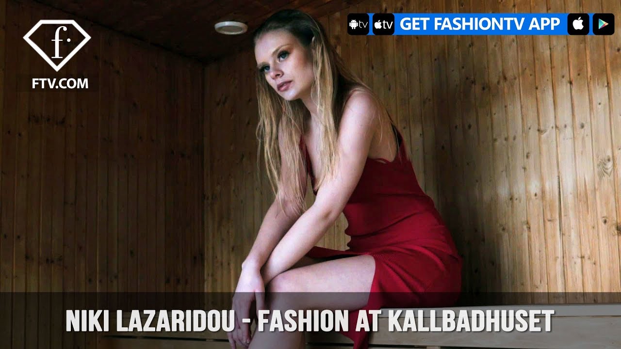 Niki Lazaridou Shoots Stunning Fashion Film at Kallbadhuset in Karlshamn  | FashionTV | FTV