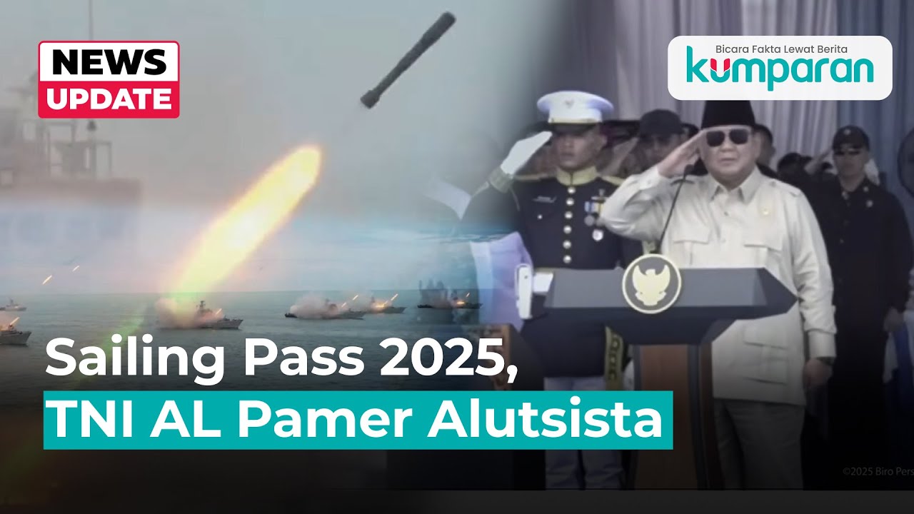 Kapal Perang TNI AL Bikin Merinding! Tampil di Depan Presiden Prabowo
