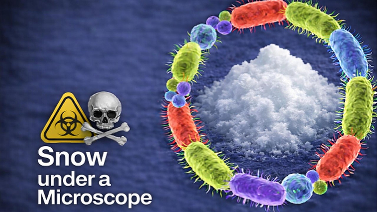 🔥SHOW THIS VIDEO to your family — SNOW under a MICROSCOPE!