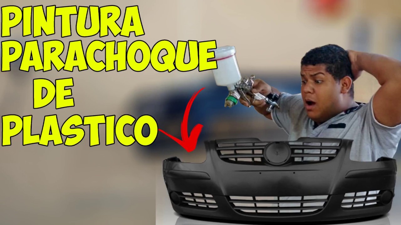 PINTURA PARACHOQUE de PL&Aacute;STICO - Pintura automotiva passo a passo
