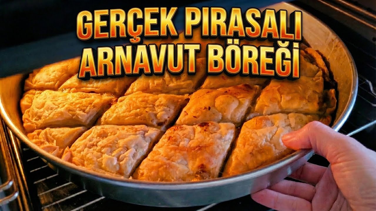 Arnavut Böreği Nasıl Yapılır? Pırasalı, El Açması ve Çıtır Çıtır! (ASMR)
