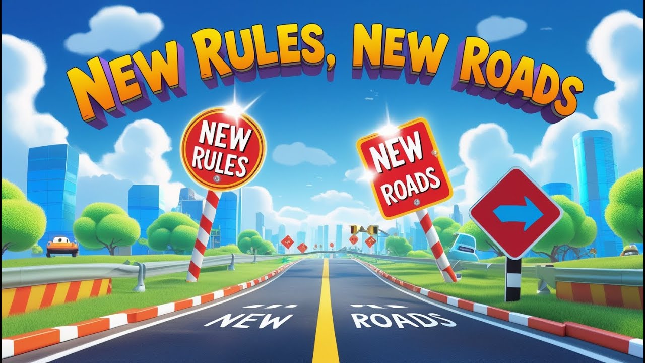 New Rules, New Roads 🚦 | Animated Life Lesson for Kids