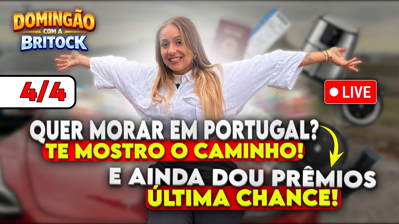 DOMINGÃO COM A BRITOCK 08/02 - ÚLTIMO PROGRAMA DE 2026