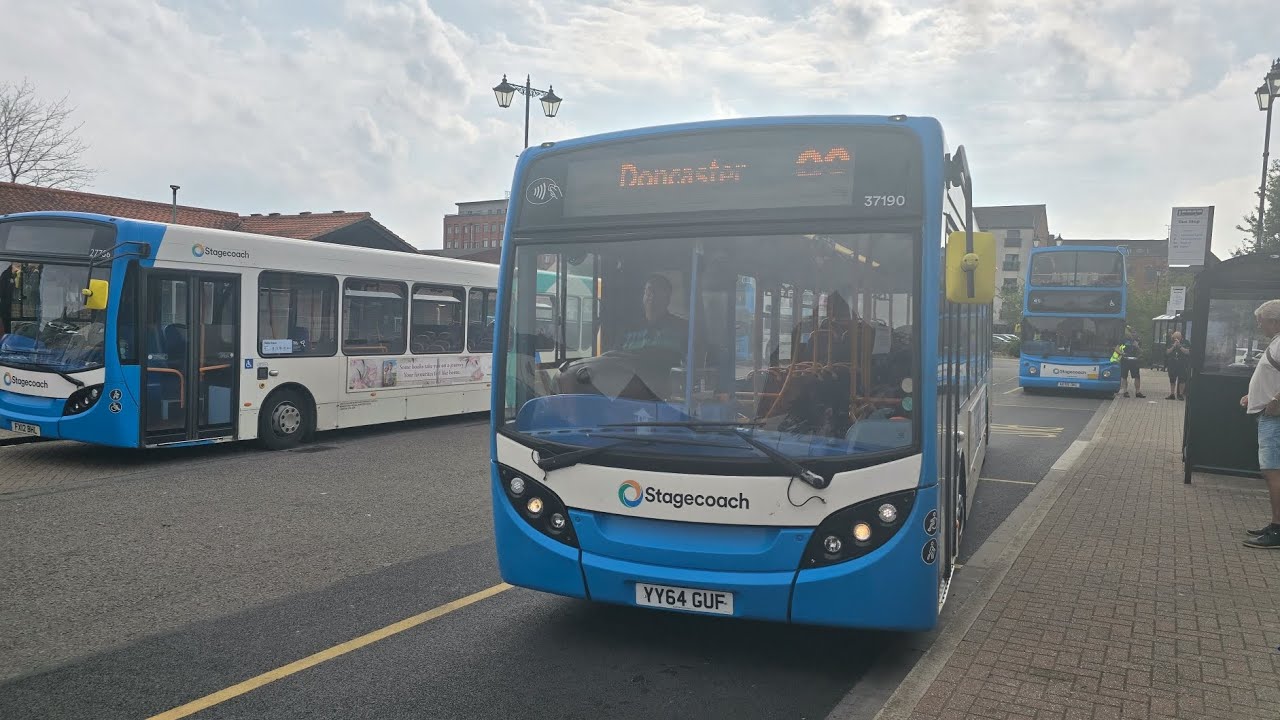 Stagecoach East Midlands 37190 YY64GUF On 98 To Doncaster