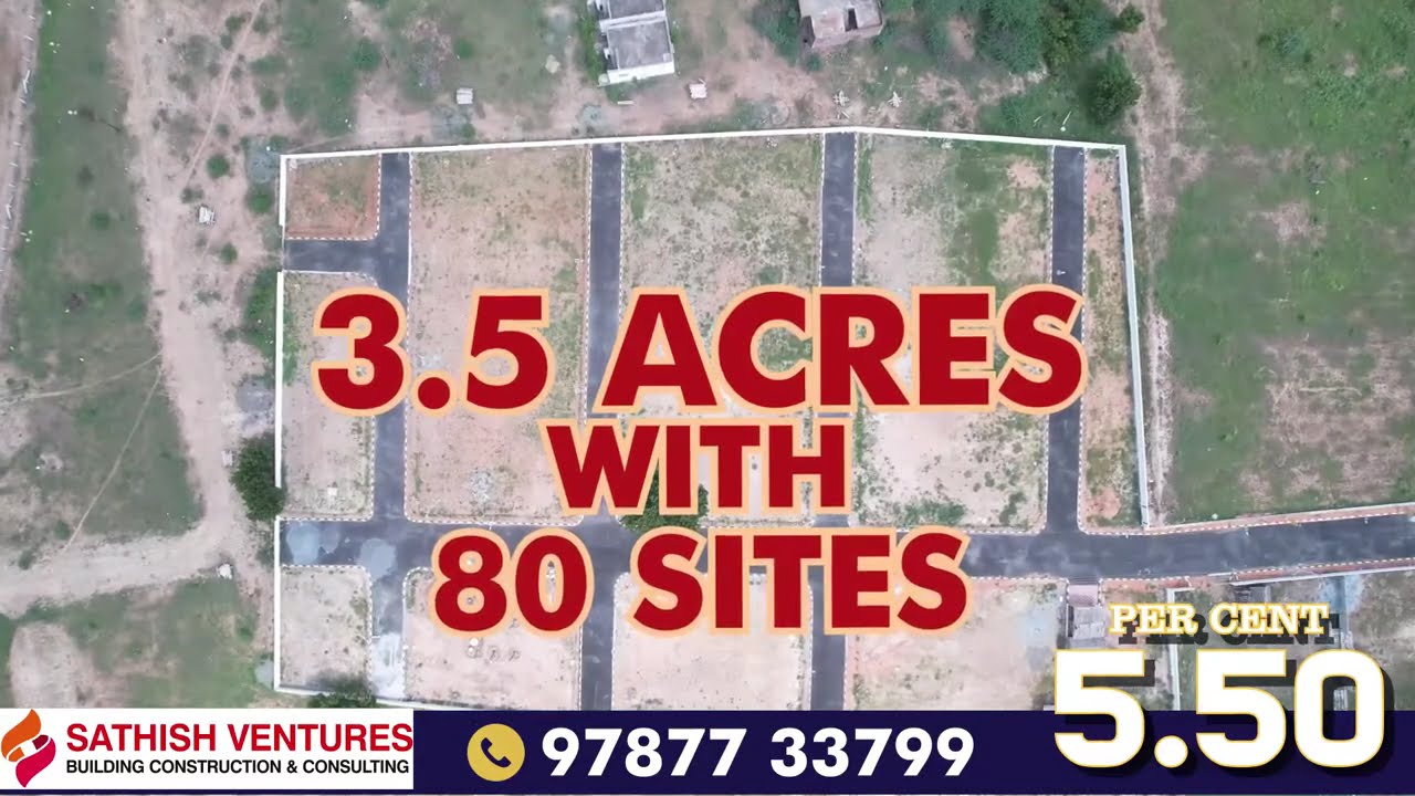 Land For Sale in Coimbatore | Low Budget | Plot for Sale | Sale | Sathishventures #landforsale #plot
