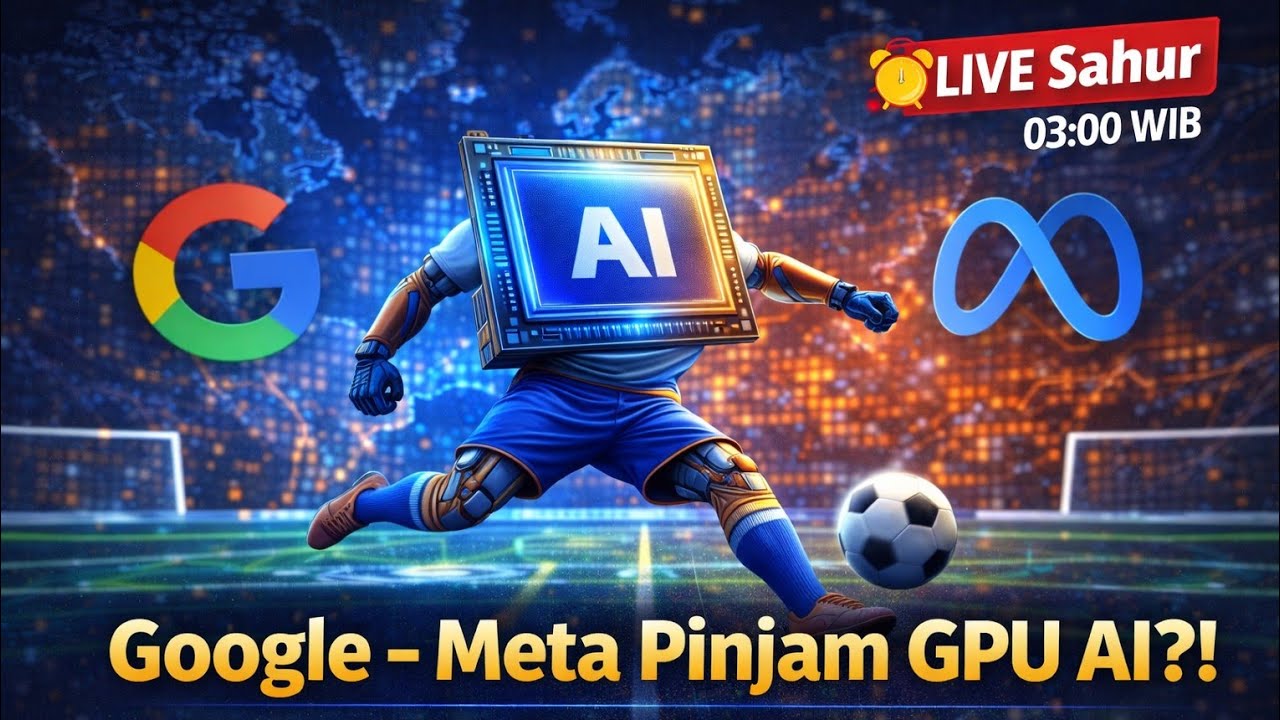 Bagaikan Sepakbola Google & Meta Saling Pinjam Pemain! (GPU & Model AI)