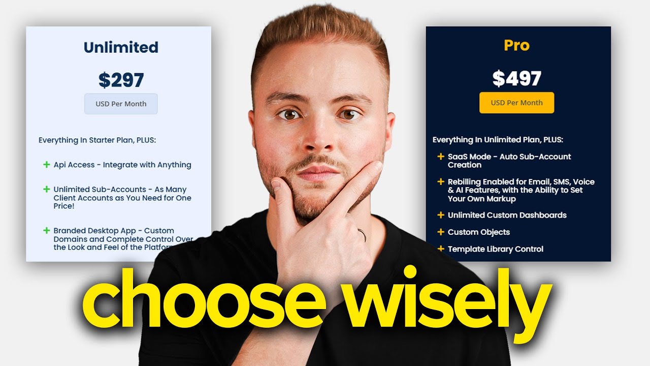 Do I Need The $297 or $497 GoHighLevel Plan?