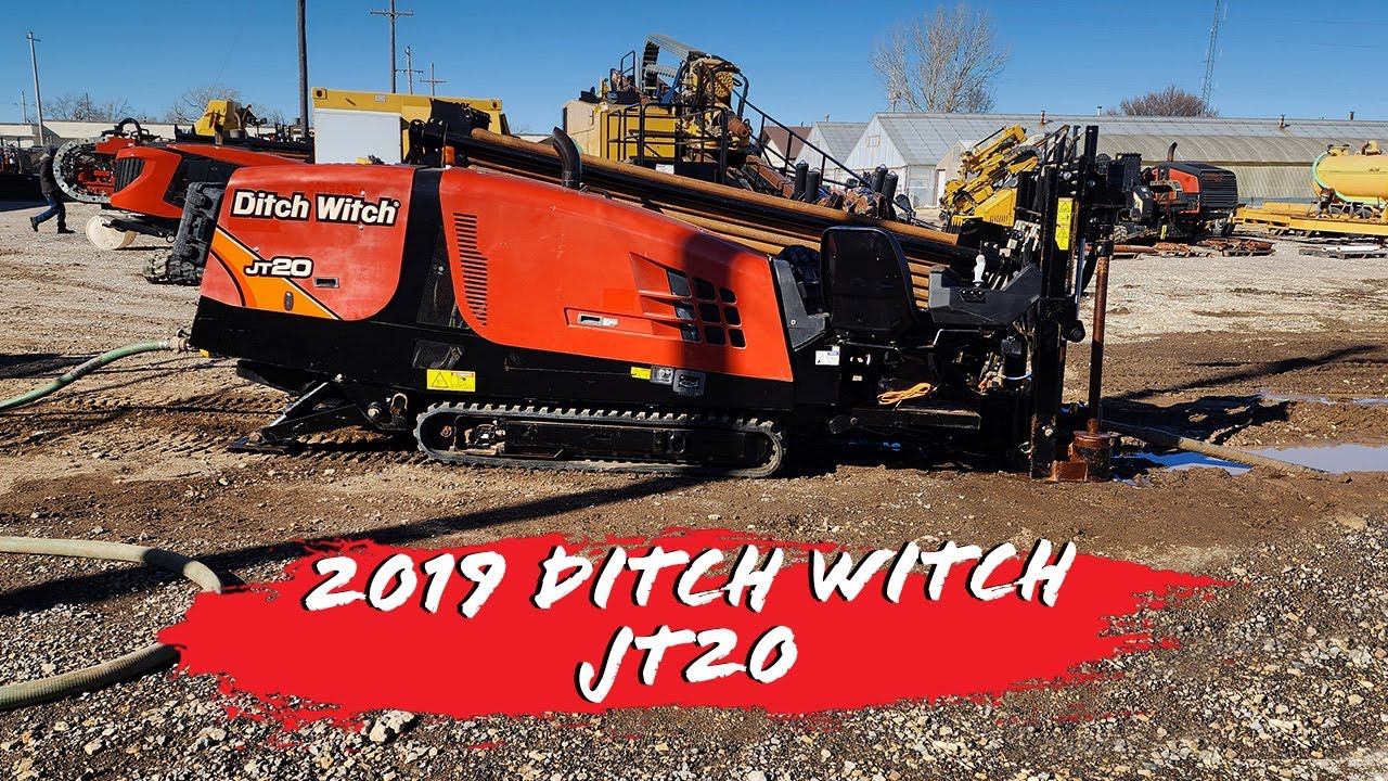 2019 Ditch Witch JT20 demo | SOURCE: HDD