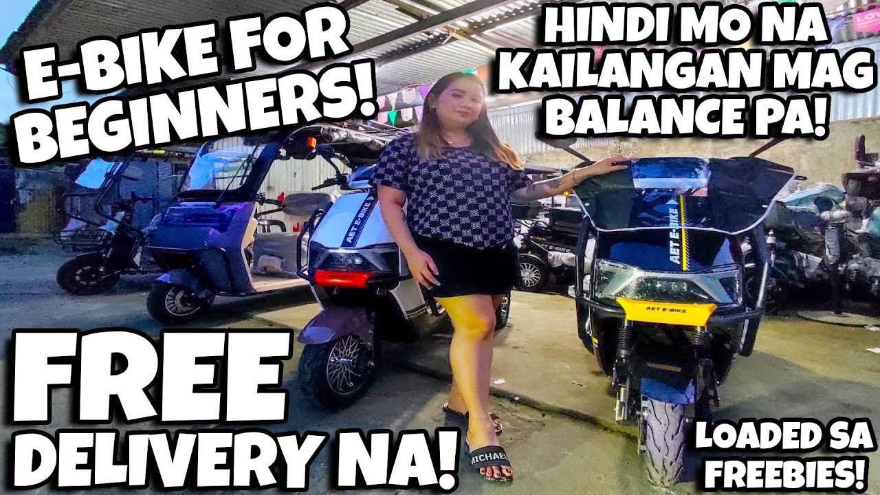 PINAKAMURANG BILIHAN NG E-BIKE SA QC BUMALIK NA! LAHAT FREE DELIVERY NA LIFE TIME FREE SERVICE PA!