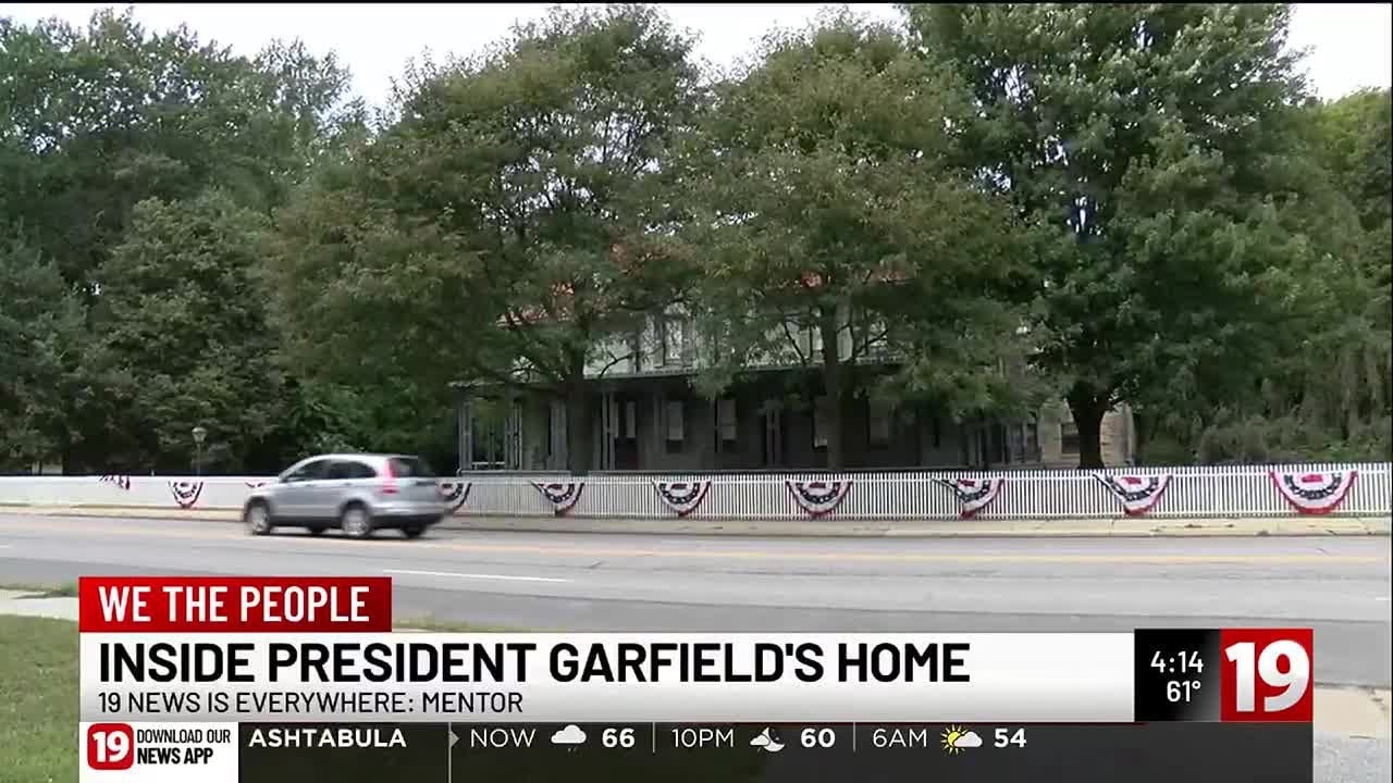 Inside the home of President James A. Garfield in Mentor, history in our backyard