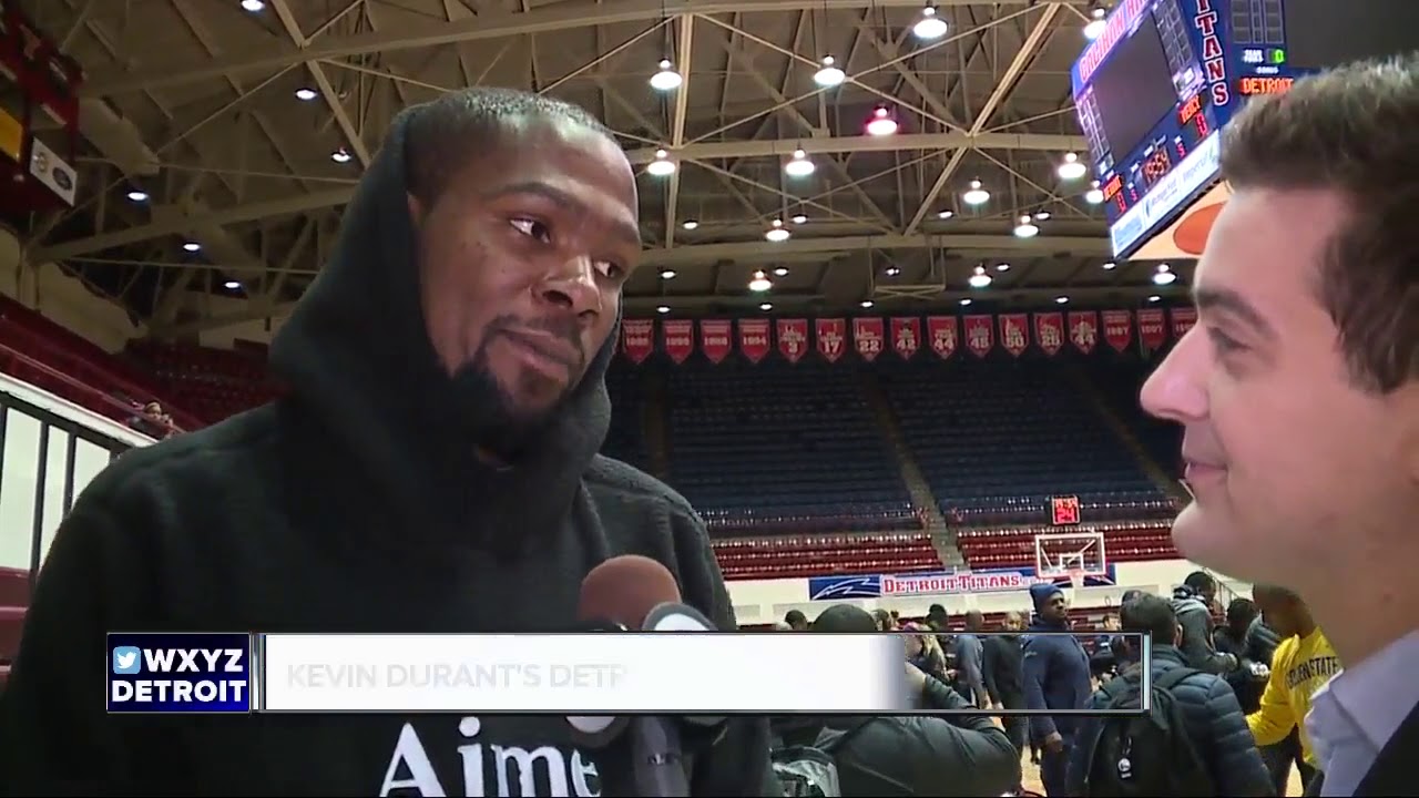 Kevin Durant's Detroit Mercy Basketball bond