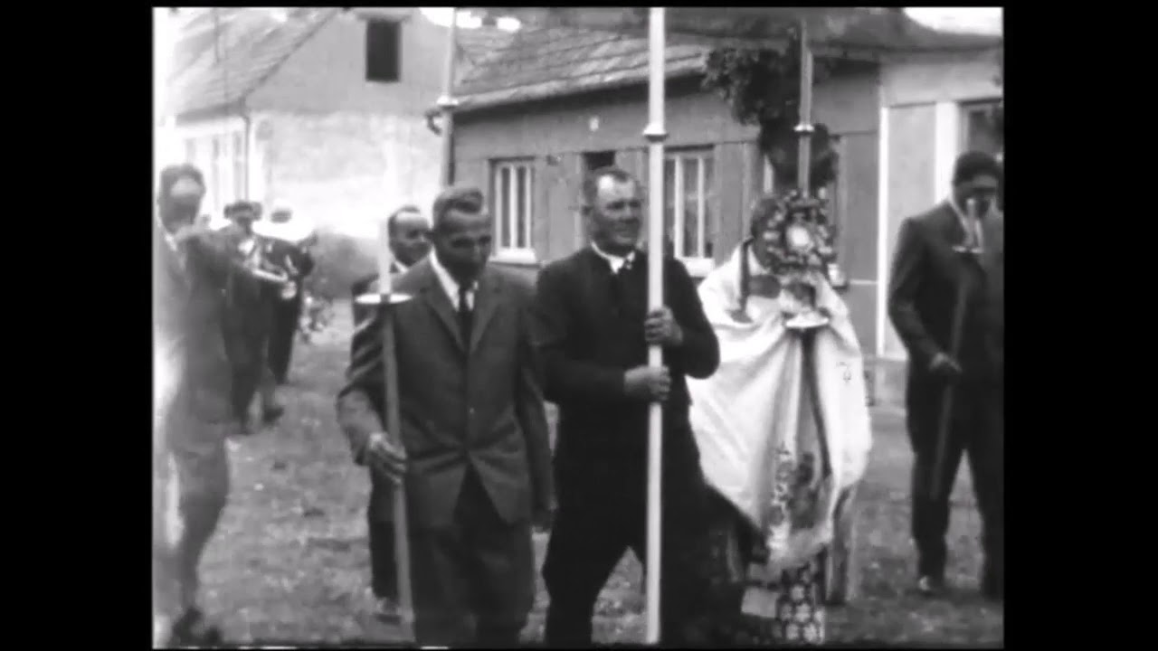 Boží tělo Hlohovec 1970
