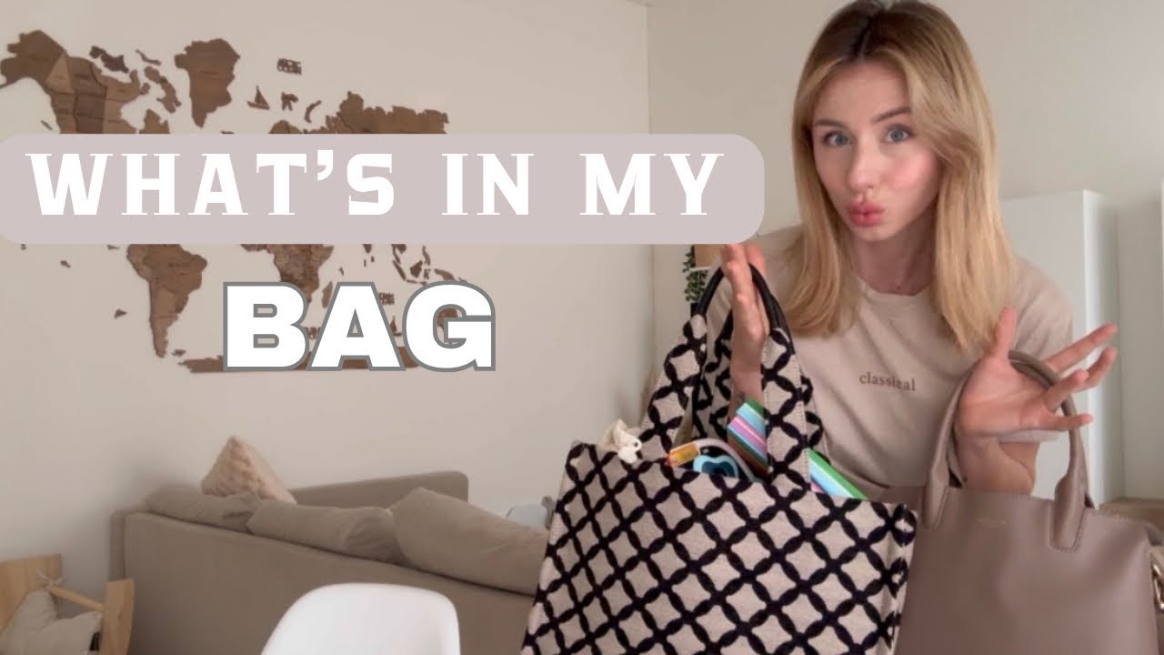 Cosa c’è nella mia borsa da mamma?! 👩🏼 👜  / Natalia Liebrati
