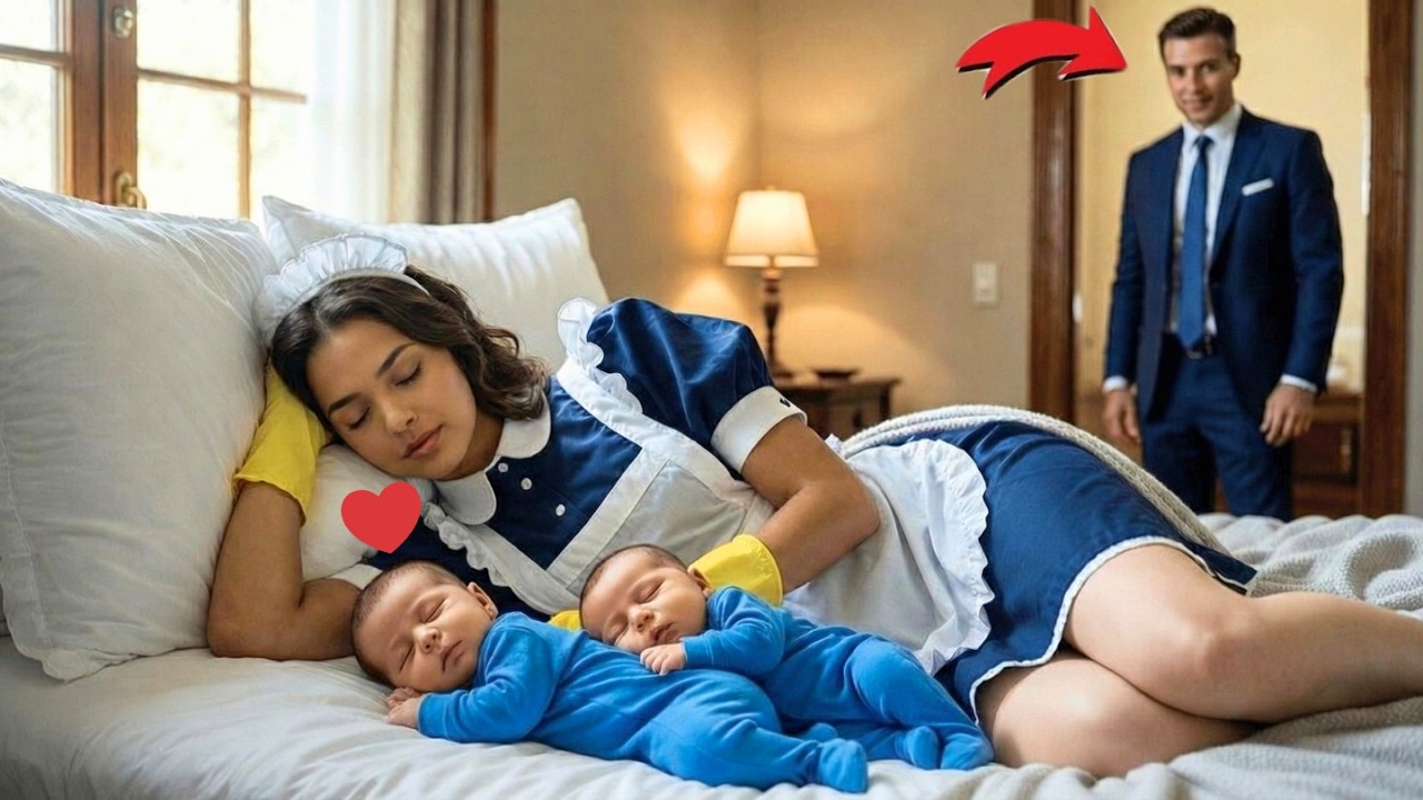 OS GÊMEOS DO MILIONÁRIO VIÚVO NÃO DORMIAM NADA — ATÉ QUE A DOMÉSTICA MUDOU TUDO