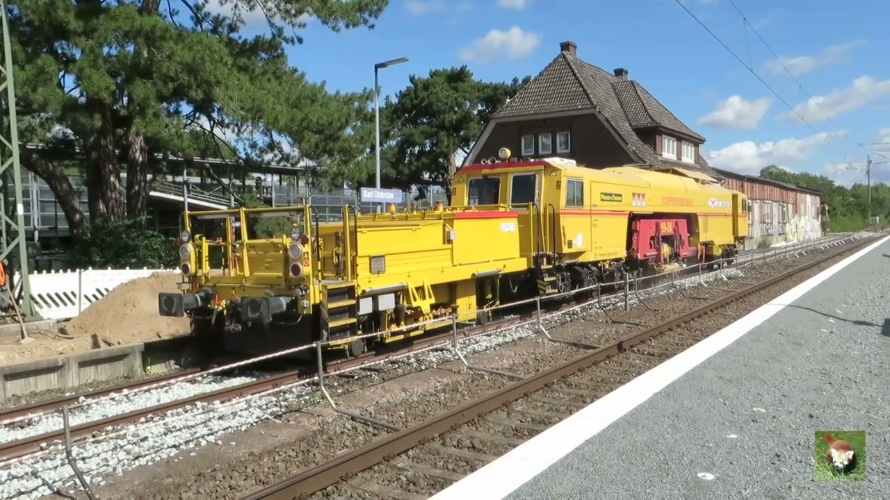 BR 218, BR 648, BR 112, Baumaschine in Bad Oldesloe 03.08 -  07.08.2022
